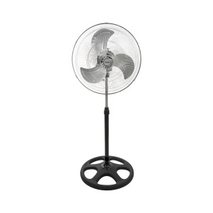 Ventilator 3 in 1 ZILAN ZLN3840 - 55W, 45cm, stand/podea/birou, palete metalice