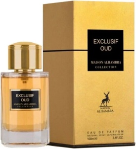 Apa de Parfum Exclusif Oud, Maison Alhambra, Unisex - 100ml - Img 2