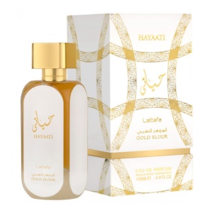 Apa de Parfum Hayaati Gold Elixir, Lattafa, Femei - 100ml