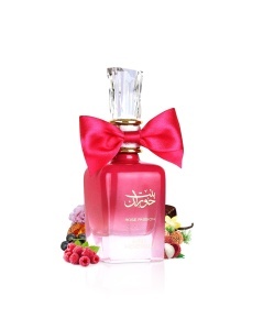 Apa de Parfum Bint Hooran Rose Passion, Ard Al Zaafaran, Femei - 100ml - Img 2