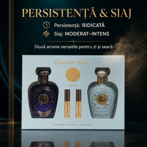 Set apă de parfum Lattafa Opulent Dubai & Blue Elixir 2 x 100 ml + testere unisex - Img 4