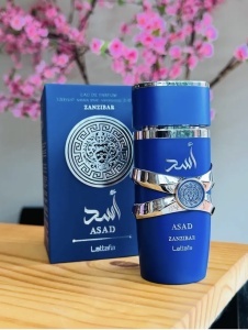 Apa de Parfum Asad Zanzibar, Lattafa, Barbati - 100ml