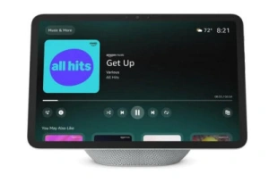 Amazon Echo Show 11 (newest model), Vibrant Full-HD 11" display with more viewing area and spatial audio, with Alexa+ Early Access, Glacier White
