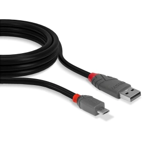 Cablu Lindy 1m USB 2.0 Type A - MicroUSB - Img 2
