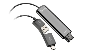 Casti Head-band HP Poly DA75, Wired, Negru
