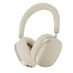 Casti Head-band Tellur Shade, Fara Fir, noise-canceling, Bej