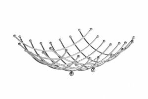 COS FRUCTE METALIC 26x26x9 CM - Img 2