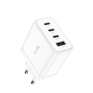CUDY 4-Port 65W USB-C Charger EU Plug