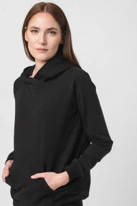 HANORAC COTON DANTELA FEMEI BLACK-XL