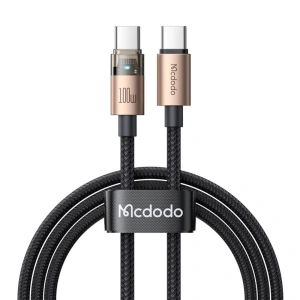 Mcdodo Cablu C la C Fast 1.2m, 100W gold