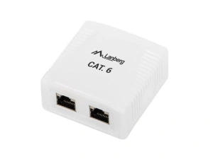 SURFACE-MOUNT BOX CAT.6 UTP SHIELDED