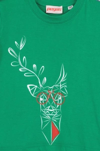 TRICOU CERB FAMILIE COPII K GREEN-10 - Img 3
