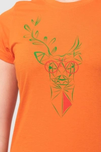 TRICOU CERB FAMILIE FEMEI ORANGE-XS - Img 5