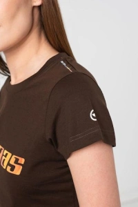 TRICOU LOGO ORANGE FEMEI COFFEE-XL - Img 3