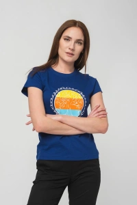 TRICOU ROATA FAMILIE FEMEI ROYAL BLUE - Img 5