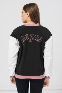 W JACHETA BOMBER PINK M - Img 2