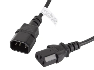 Cablu IEC 320 C13 C14 1,8 m negru