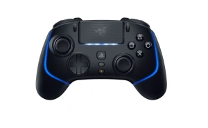 Controller Razer Wolverine V2 Pro pentru PS5 si PC, conectivitate HyperSpeed Wireless si cu fir, lumini razer Chroma, butoane mecanice Razer™ Mecha-Tactile, durata de viata baterie pana la 10 ore cu Chroma, pana la 28 de ore fara Chroma, negru