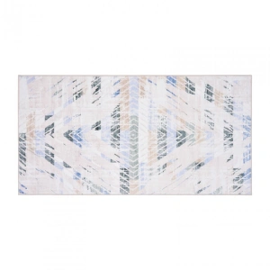 Covor printat, MABO 70x140 cm, lavabil cu spate antialunecare, inaltime fir 3mm