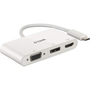 Docking station D-Link DUB-V310, USB Type-C, Alb, 2 ani Garantie
