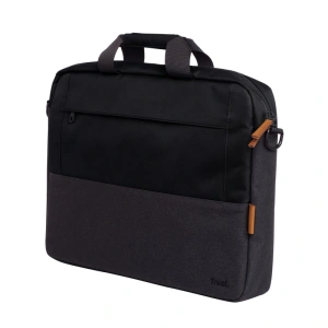 Geanta laptop Trust Lisboa, neagra, 2 ani garantie