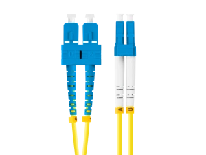 Patch cord fibră 2 m LSZH G657A1 galben