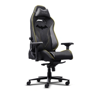 Scaun gaming Trust GXT 721BM Ruya Pro Premium, 5 roti, ridicare pe gaz clasa 4, adjustabil pe inaltime, material piele PU, greutate maxima suportata 150 kg, negru