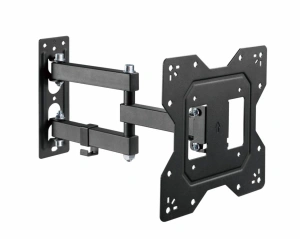Suport de perete Akai cu inclinatie +3/-10°, diagonala display 23"-43", VESA min. 100x100, VESA max. 200x200, suporta pana la 30kg, distanta fata de perete MAX 378mm, negru