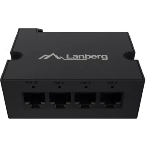 Switch Lanberg DIN-FE4-AT-30W 1XIN 3XOUT