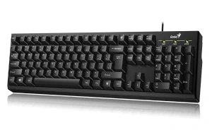 Tastatura Genius KB-100 cu fir, negru - Img 2