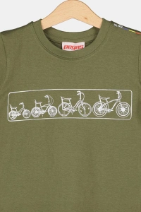 TRICOU MULTIBIKE PEGAS COPII KHAKI-12 - Img 3