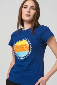TRICOU ROATA FAMILIE FEMEI ROYAL BLUE - Img 2
