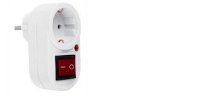 Adaptor 1xCEE7/3, 1xintrerupator 1xCEE7/