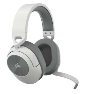 Casti Head-band CORSAIR HS55 WIRELESS, Fara Fir, Alb