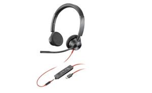 Casti Head-band HP Blackwire 3325, Wired, Negru