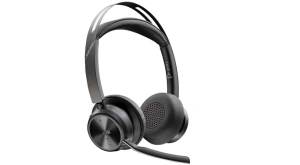Casti Head-band HP Voyager Focus 2, Fara Fir, noise-canceling, Negru