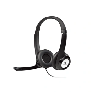 Casti Head-band Logitech H390, Wired, Negru