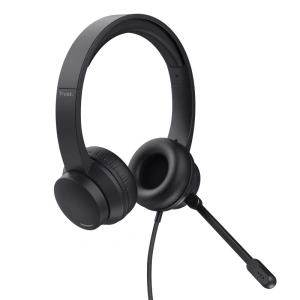Casti Head-band Trust Ayda, Wired, Negru