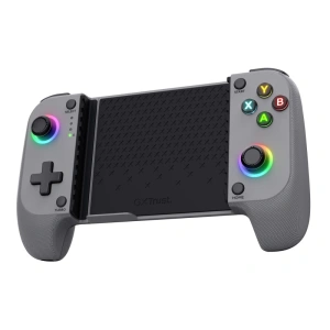 Controller mobil wireless Trust GXT 735G Mylox, conector USB-C, lungime cablu 100cm, capacitate baterie 600 mAh, baterie tip AAA: litium ion- cell, gri