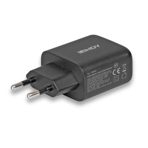 Incarcator Lindy 2x USB Type-C GaN 65W - Img 3