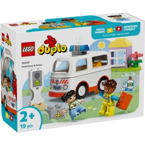 Jucarie Ambulanta Si Sofer Lego 10447