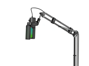 Microfon Genesis Radium 251, tip Cardioid, USB, LED backlight