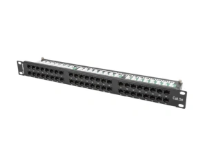 Patch panel 48 porturi 1U Cat.5e UTP ng