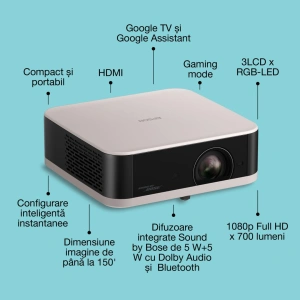 PROJECTOR EPSON EF-61R ROSE QUARTZ - Img 7