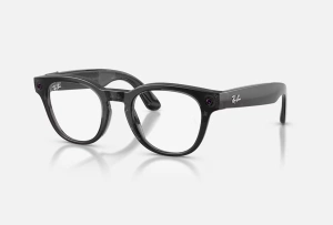 Ray-Ban Meta Scriber Optics Gen 2 AI Glasses Shiny Transparent Black/Demo