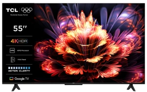 Televizor TCL LED 55V6C, 139 cm, Smart Google TV, 4K