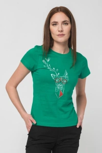 TRICOU CERB FAMILIE FEMEI K GREEN-S - Img 1
