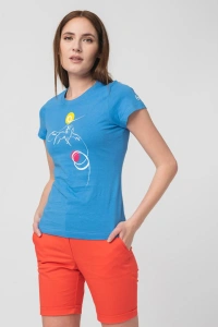 TSHIRT CASUAL F CAL PEGAS AZURE-S - Img 1