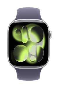 AW BAND 46MM SPORT PURPLE FOG M/L