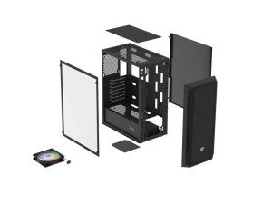 Carcasa FURY SHOBO SH4 R MID TOWER BLACK - Img 3